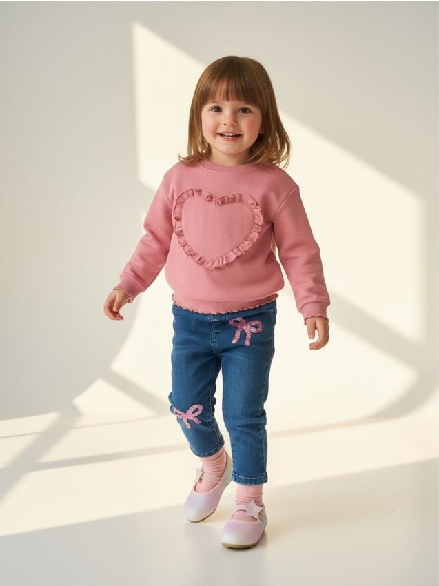 Sinsay - Džínsy pull on - modrá