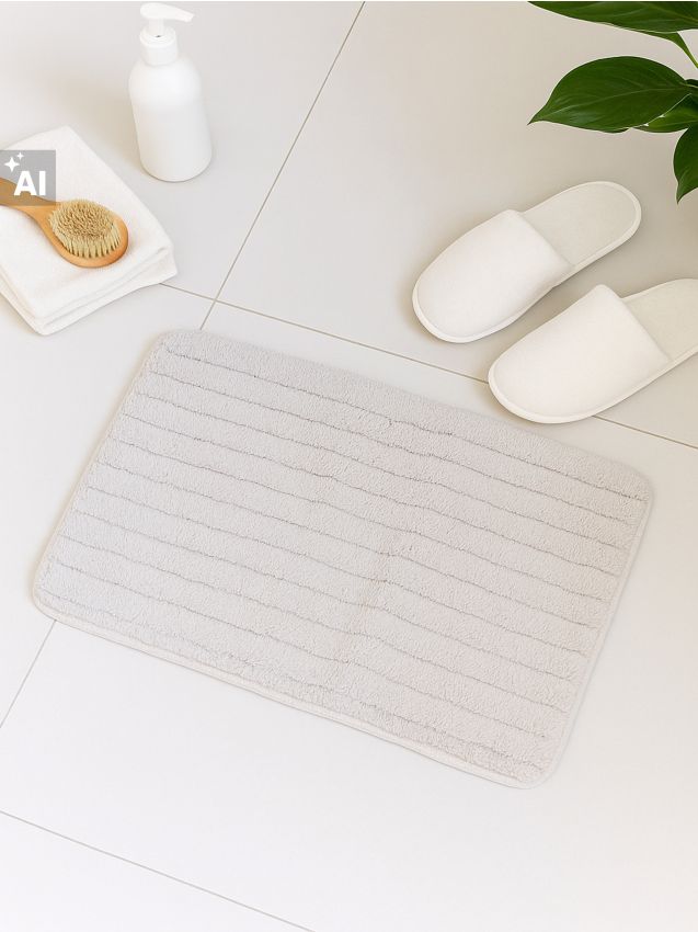 Sinsay - Covoraș de baie cu motiv de Crăciun - nude