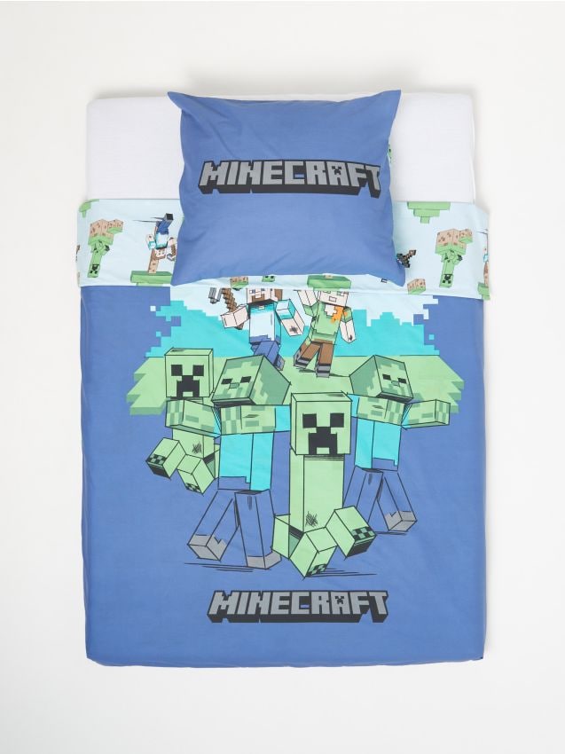 Sinsay - Posteľná súprava Minecraft - viacfarebná