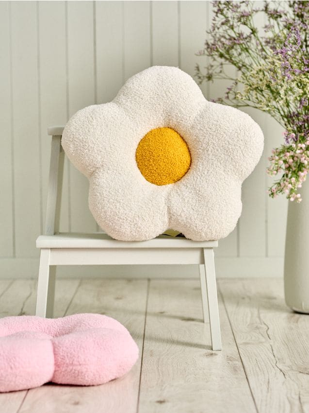 Sinsay - Ozdobný vankúš - biela