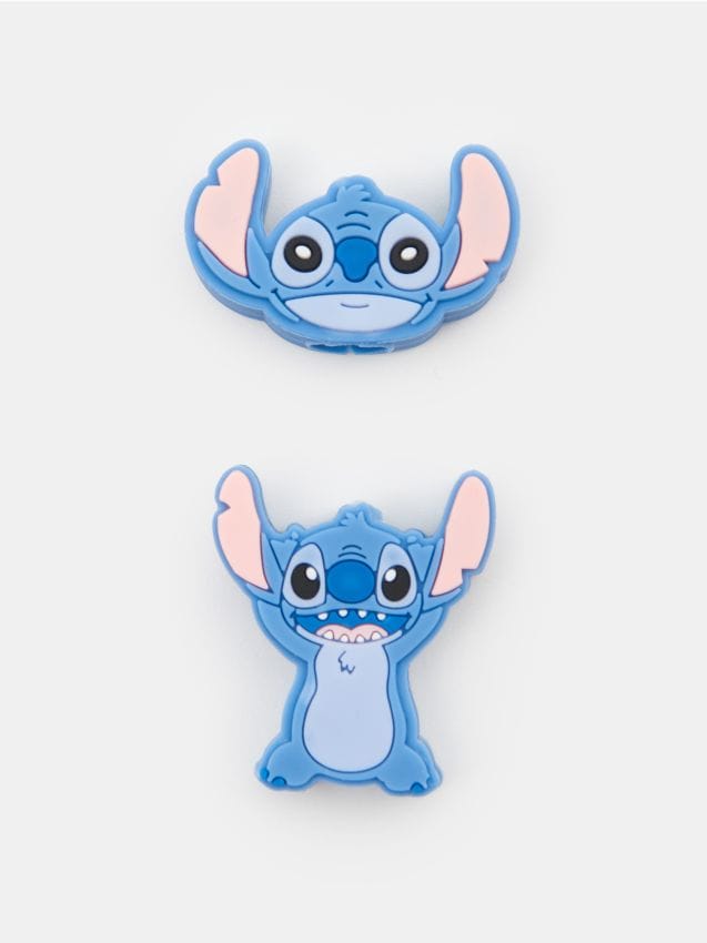 Sinsay - Protecții pentru cablu 2 pack Stitch - albastru