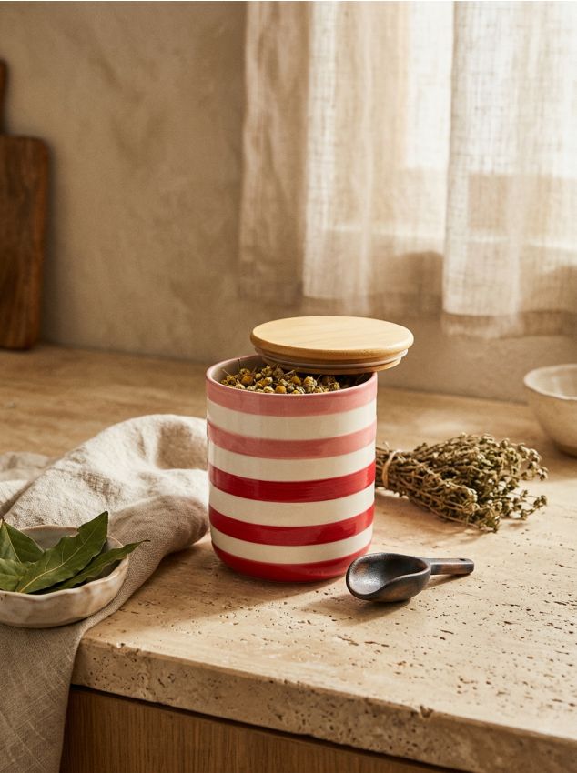 Sinsay - Recipient pentru alimente cu capac - roz-pastel