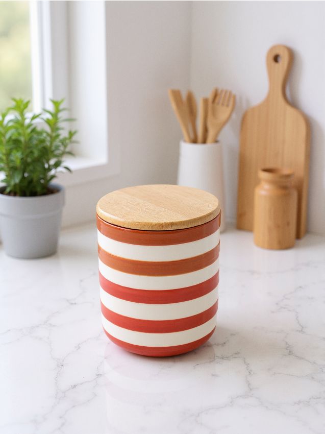 Sinsay - Recipient pentru alimente cu capac - roșu