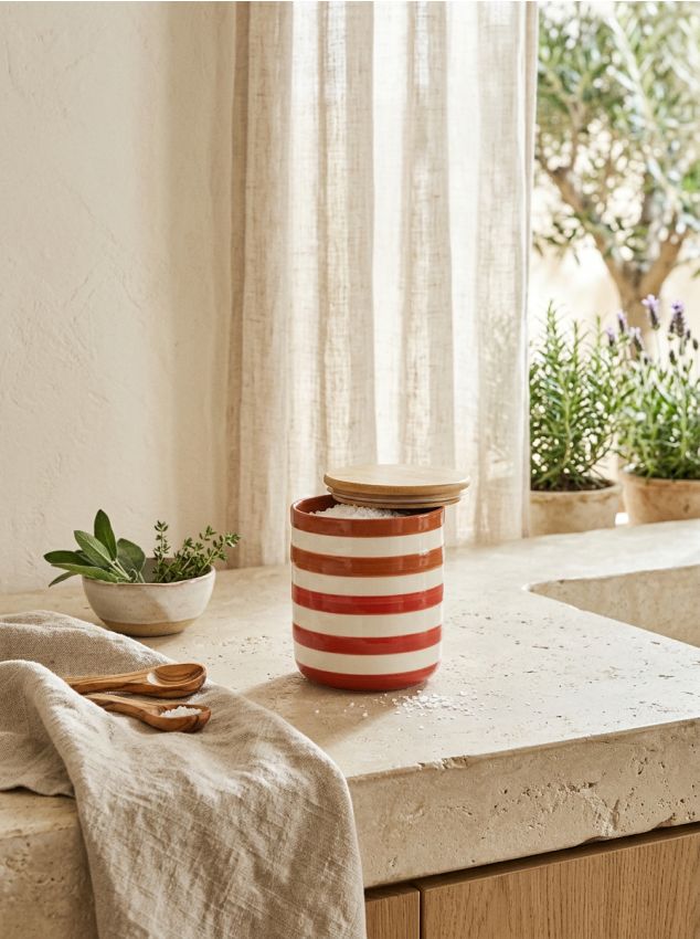 Sinsay - Recipient pentru alimente cu capac - roșu