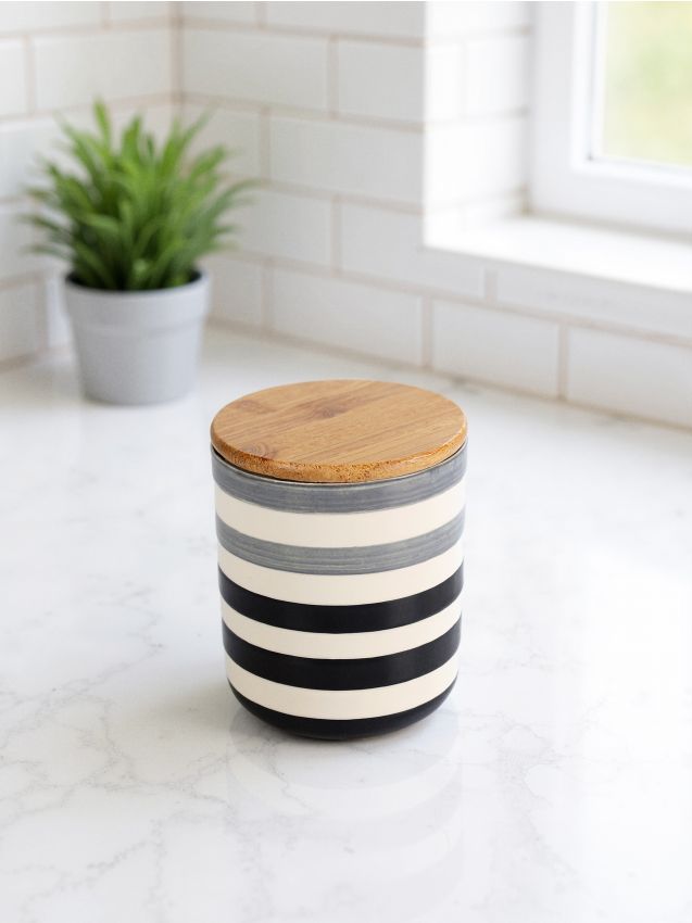 Sinsay - Recipient pentru alimente cu capac - negru