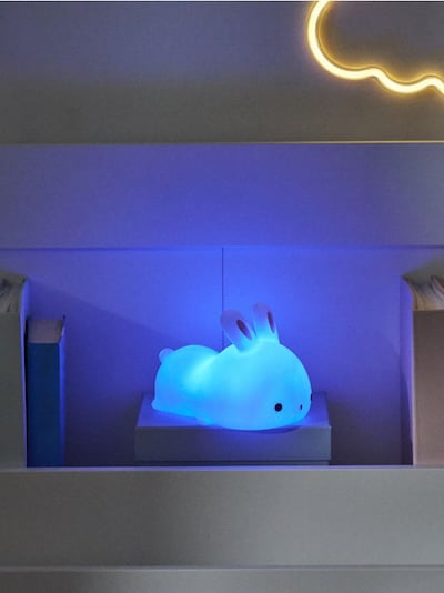 Otroška LED nočna lučka v obliki zajčka