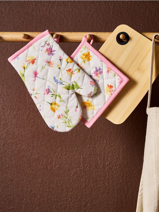 Sinsay - Mănușă de bucătărie și suport pentru vase cu flori - multicolor