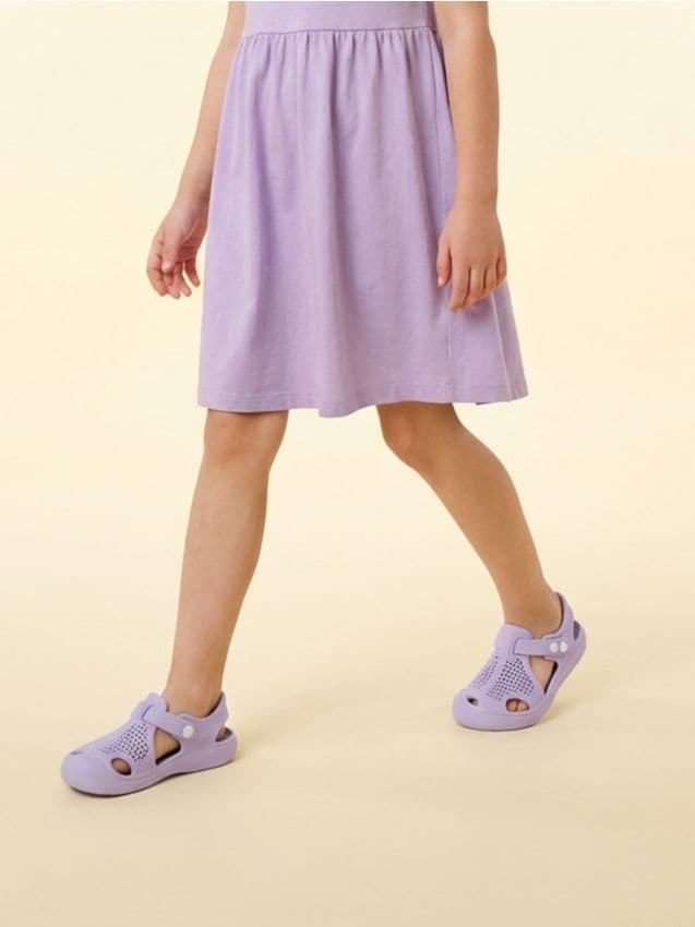 Sinsay - Sandale cu închizătoare - lavand