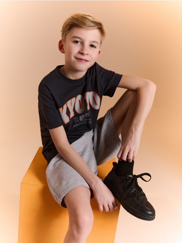 Sinsay - Set 2 pantaloni scurți de trening - gri-neutru