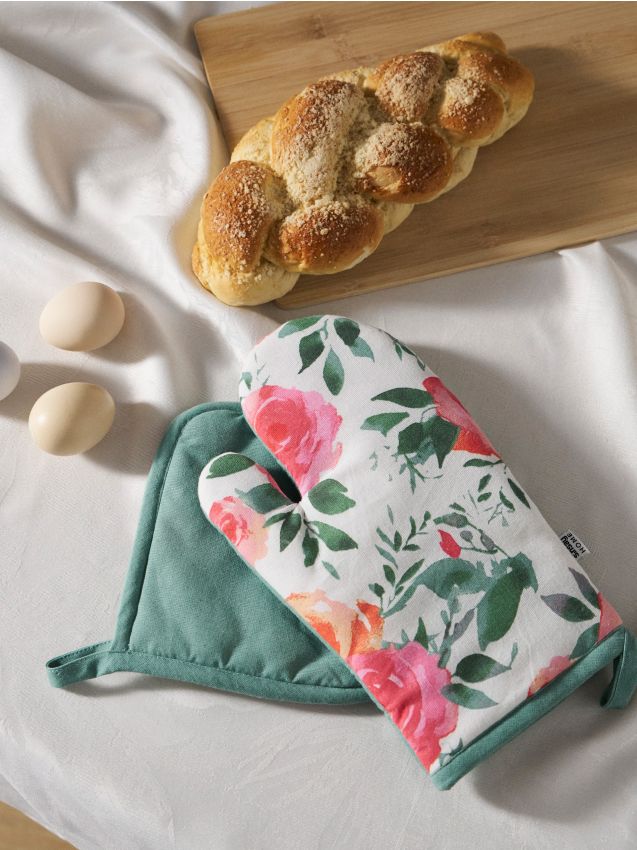 Sinsay - Mănușă de bucătărie și suport pentru vase cu flori - multicolor