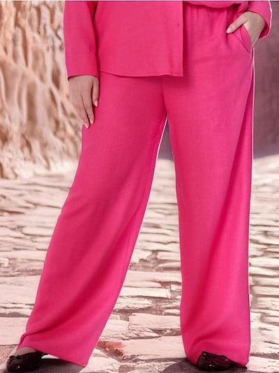 Pantaloni wide leg