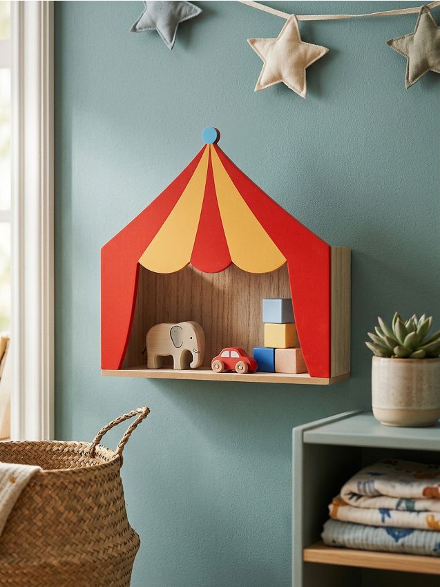 Sinsay - Policioară de perete metalică - roșu