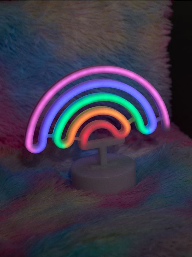 Sinsay - Lampă decorativă LED în formă de curcubeu - alb