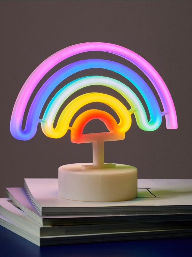 Sinsay - Lampă decorativă LED în formă de curcubeu - alb