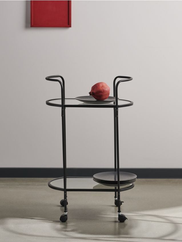 Sinsay - Căruț mobil pentru bar - negru