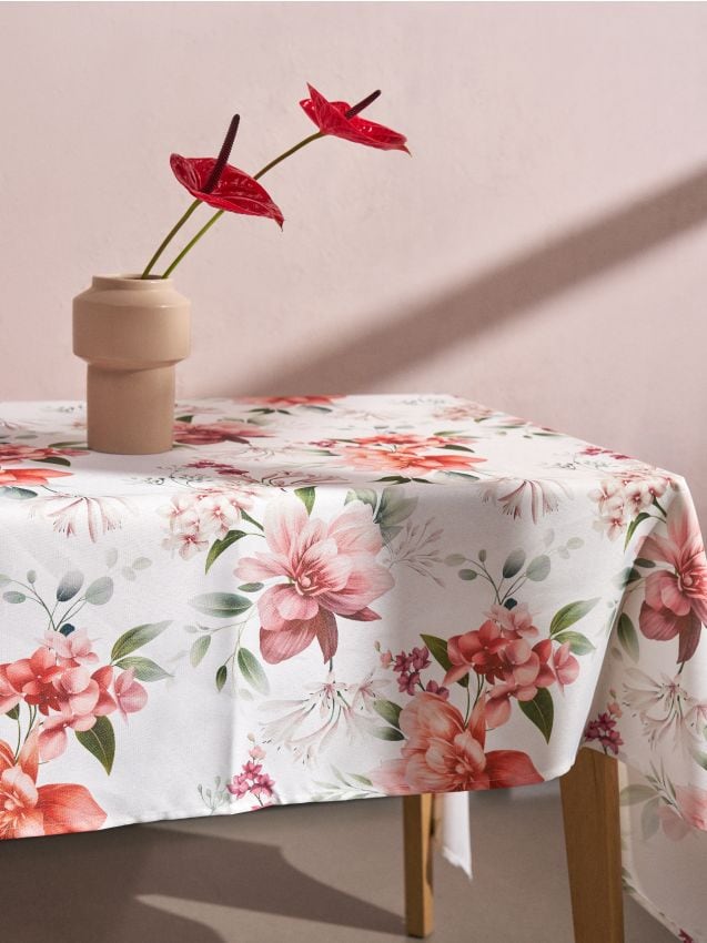 Sinsay - Față de masă cu motiv floral - multicolor