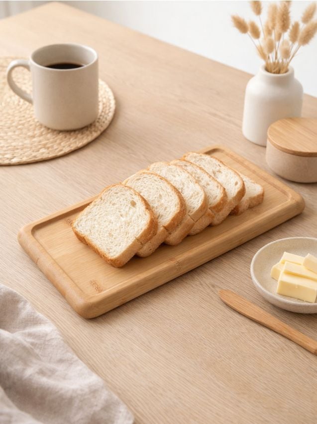 Sinsay - Tavă de servire din bambus - bej