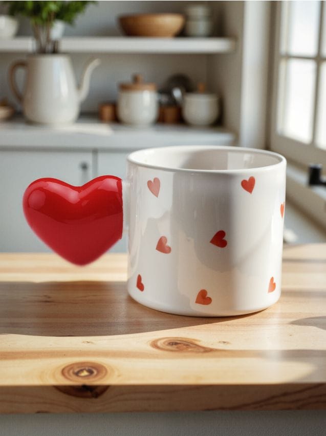 Sinsay - Чаша С Дръжка Във Форма На Сърце