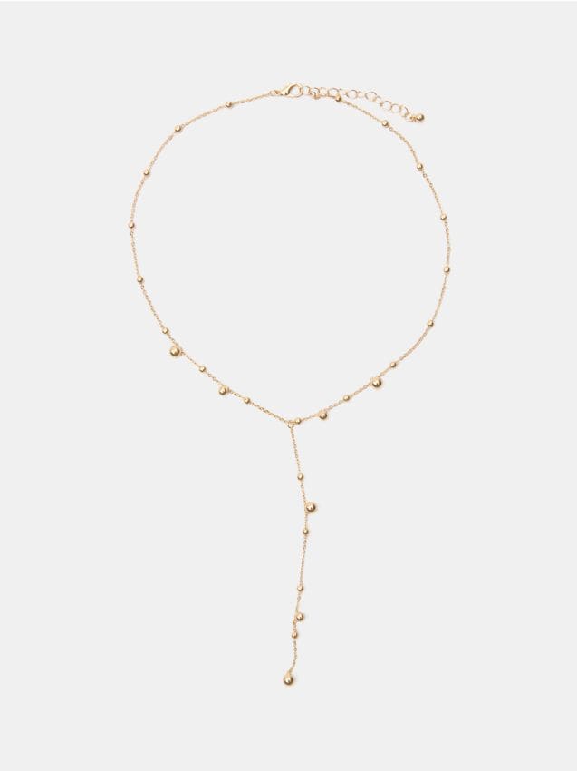 Sinsay - Colier tip lariat - auriu