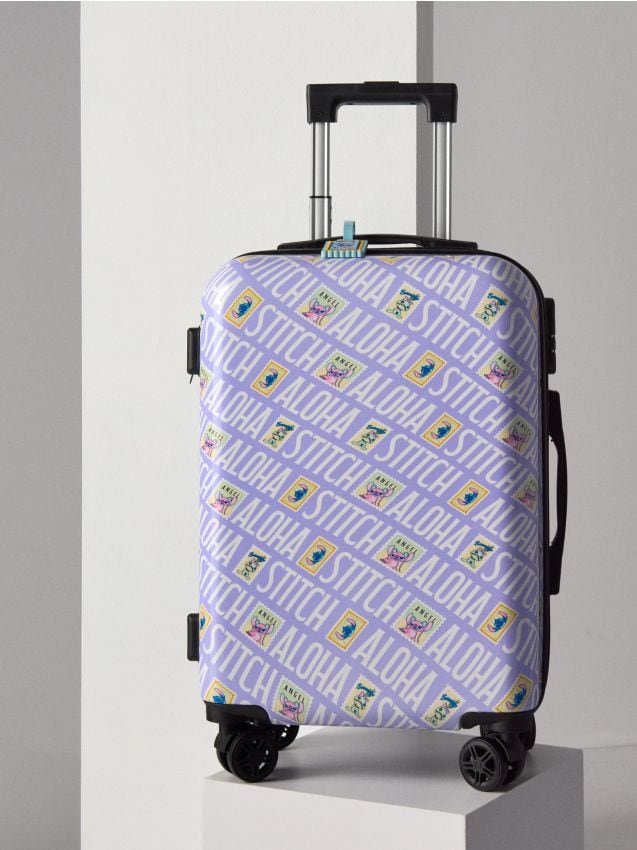 Sinsay - Valiză Stitch - albastru-pal