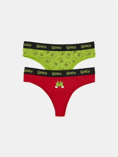 brazilian gaćice 2 pack Grinch