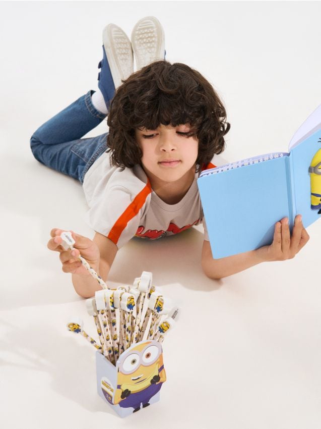 Sinsay - Organizator de birou Minions - light blue