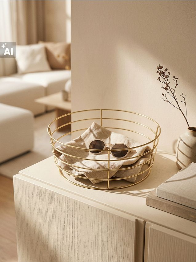 Sinsay - Bol decorativ din fir auriu - auriu