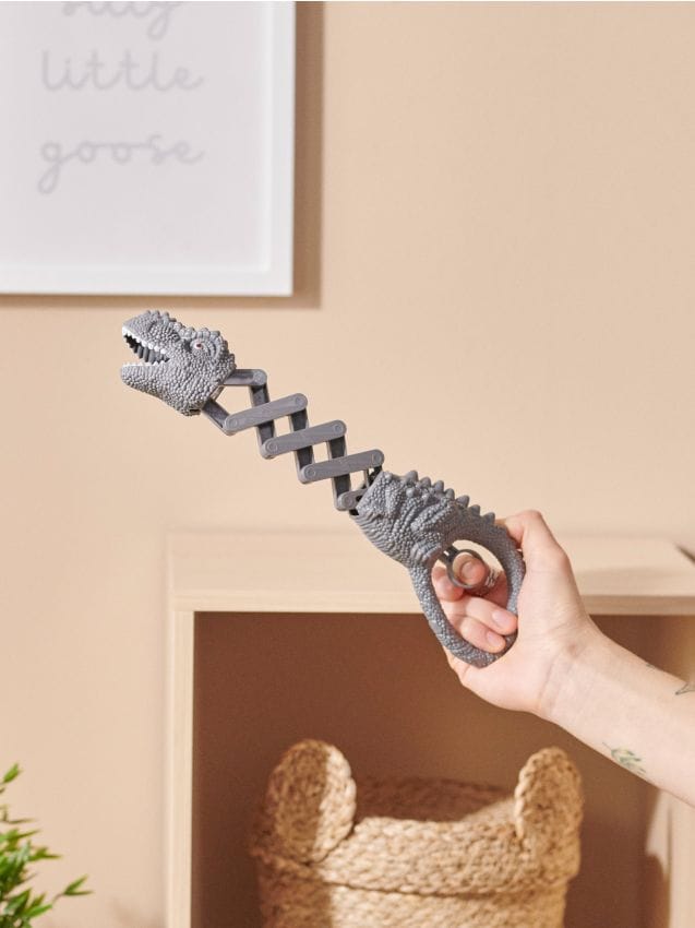 Sinsay - Jucărie - Prinditor de dinozaur - gri deschis