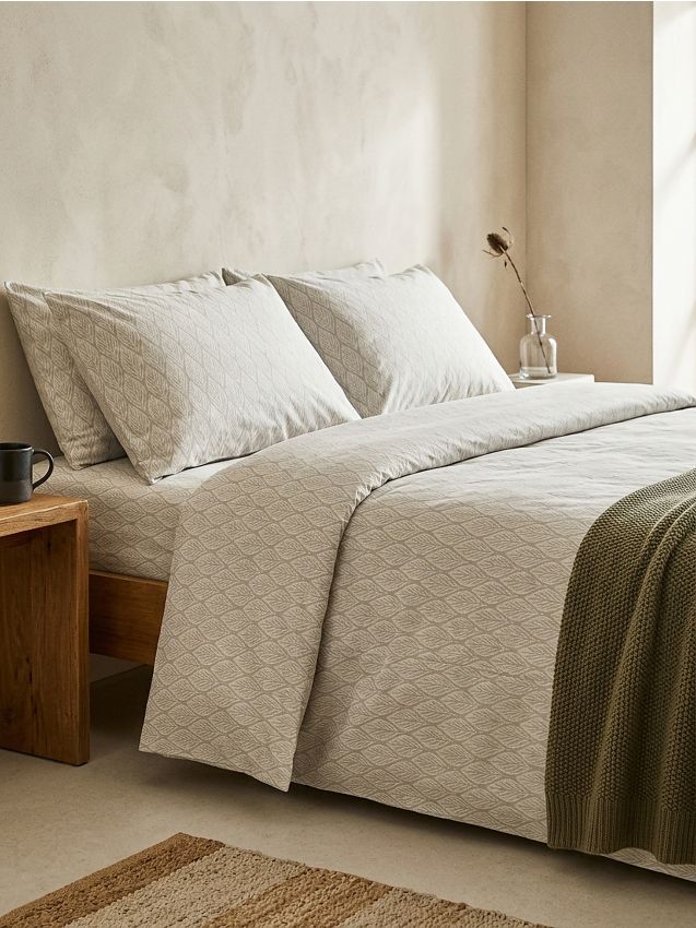 Sinsay - Set cu lenjerie de pat - gri deschis