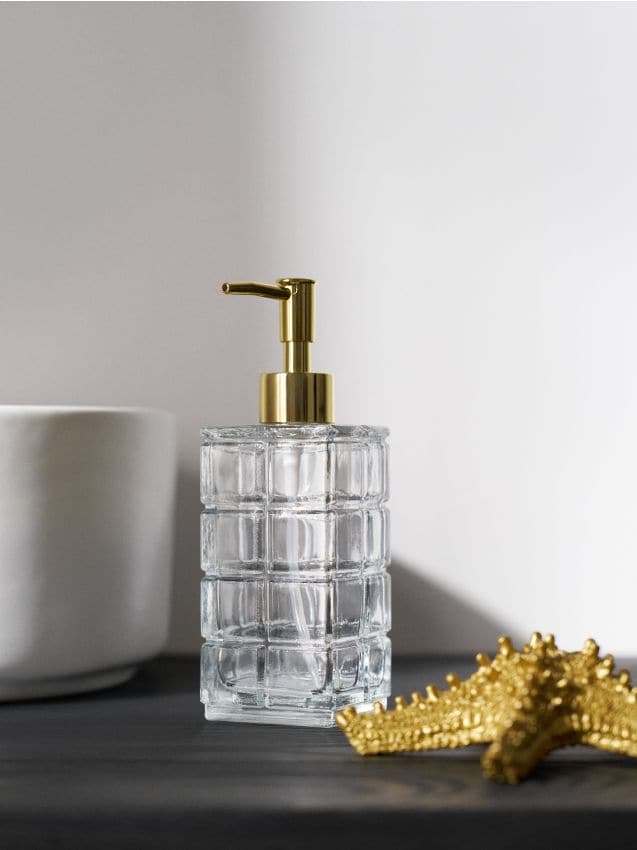 Sinsay - Dispenser de săpun din sticlă - clear