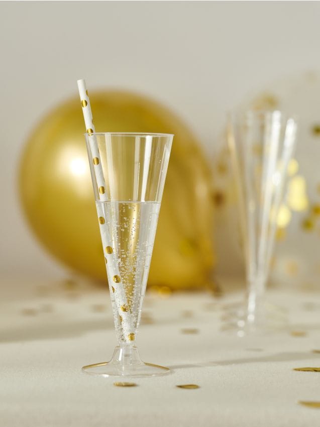 Sinsay - Set de 8 pahare - alb