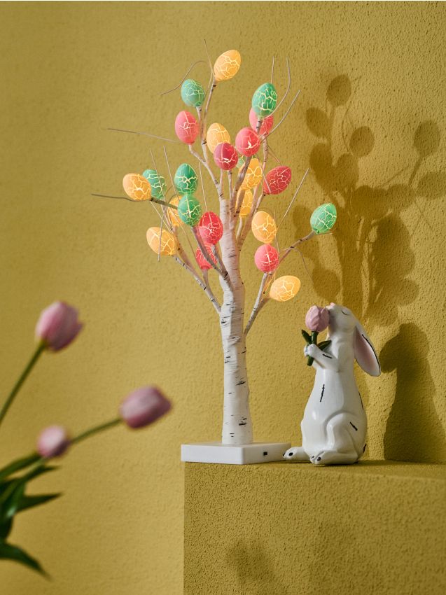 Sinsay - Lampă LED de Paște în formă de copac cu ouă - multicolor
