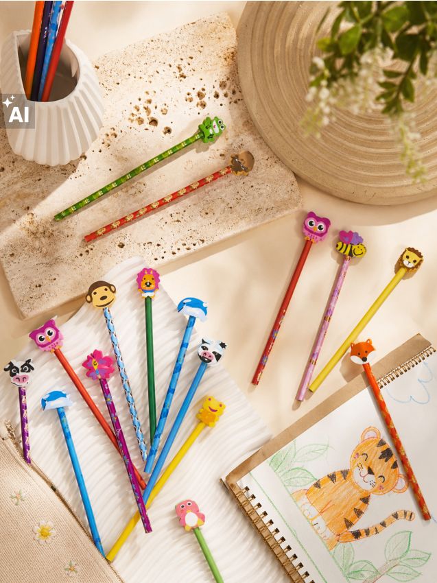 Sinsay - Set de creioane - multicolor