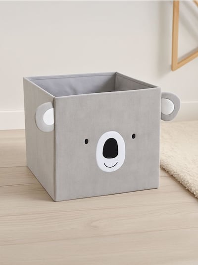 Coș de depozitare cu urechi 3D