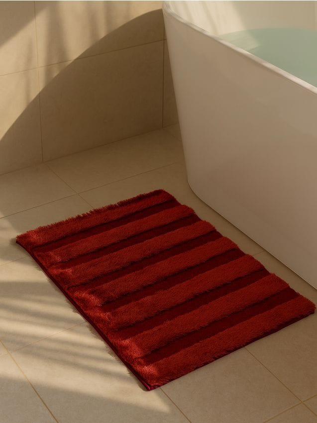 Sinsay - kúpeľňová predložka - červená