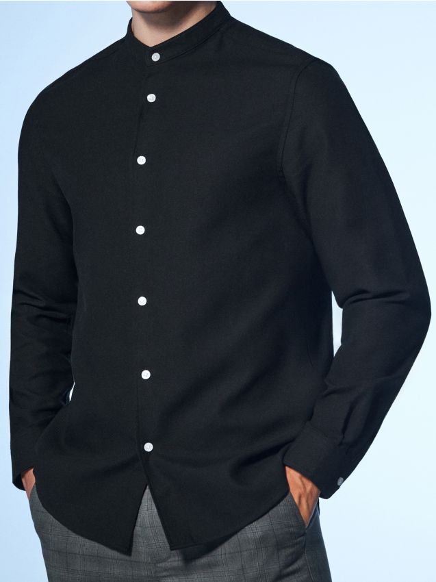 Sinsay - Cămașă - negru