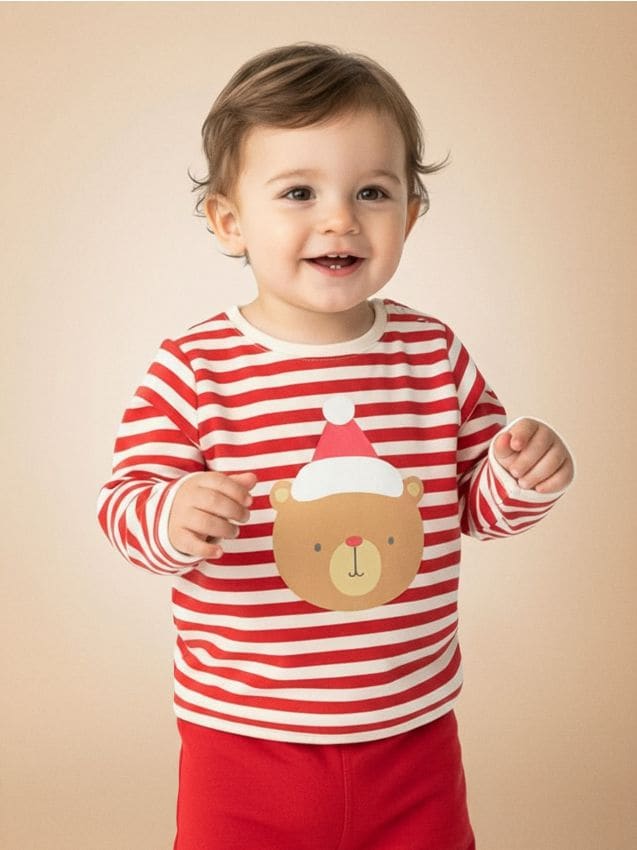 Sinsay - Tricou oversize din bumbac cu imprimeu - crem