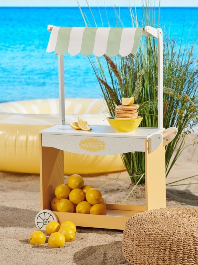 Sinsay - Drevený hrací stánok - svetlozelená