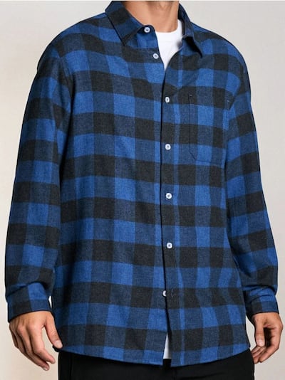 Medvilniniai languoti marškiniai