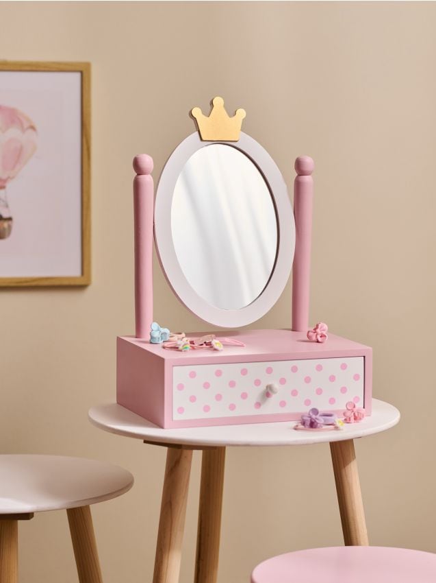 Sinsay - Set de machiaj și accesorii pentru copii - roz-pastel
