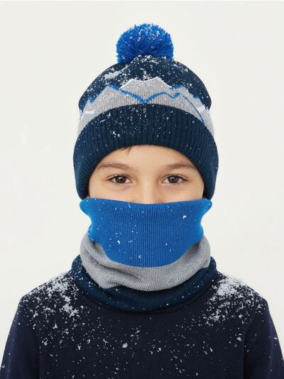 Souprava čepice a šály