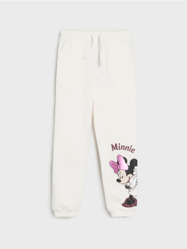 Sinsay - Tepláky Minnie Mouse - pastelová ružová