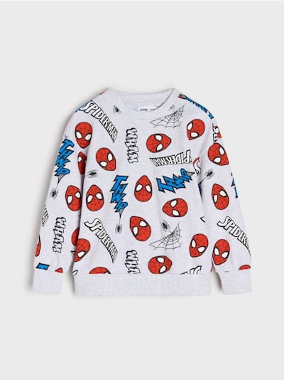 Pulover s crewneck izrezom Spider-Man