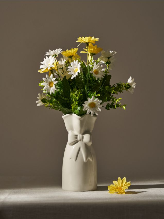 Sinsay - Buchet de flori decorative - galben-deschis