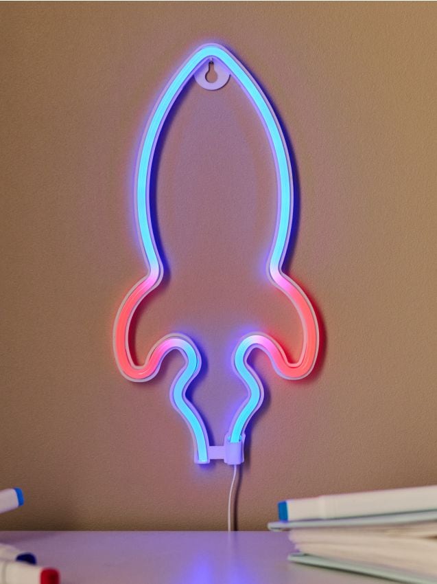 Sinsay - Lampă LED în forma unei rachete - alb