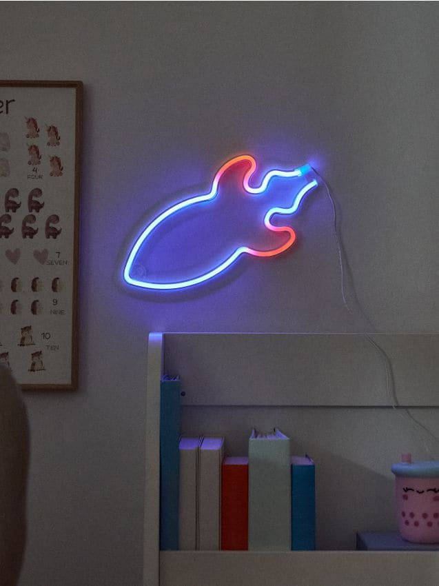 Sinsay - Lampă LED în forma unei rachete - alb