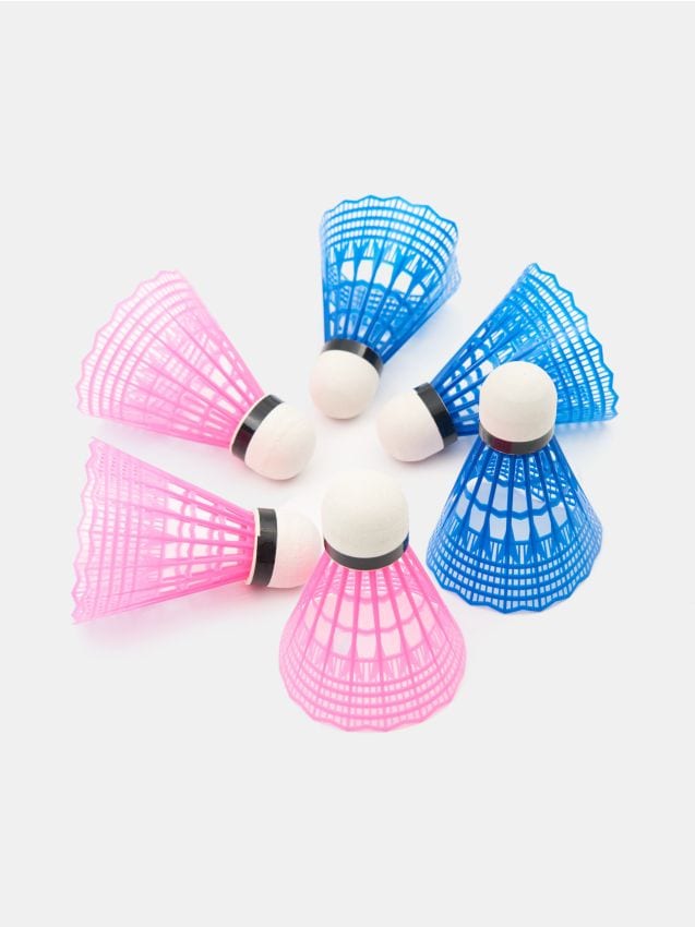 Federbälle für Badminton 6 pack - SINSAY