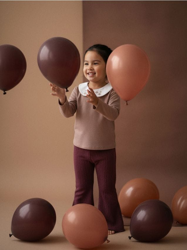 Sinsay - Košeľa s vyšívaným golierom - popolavo hnedá