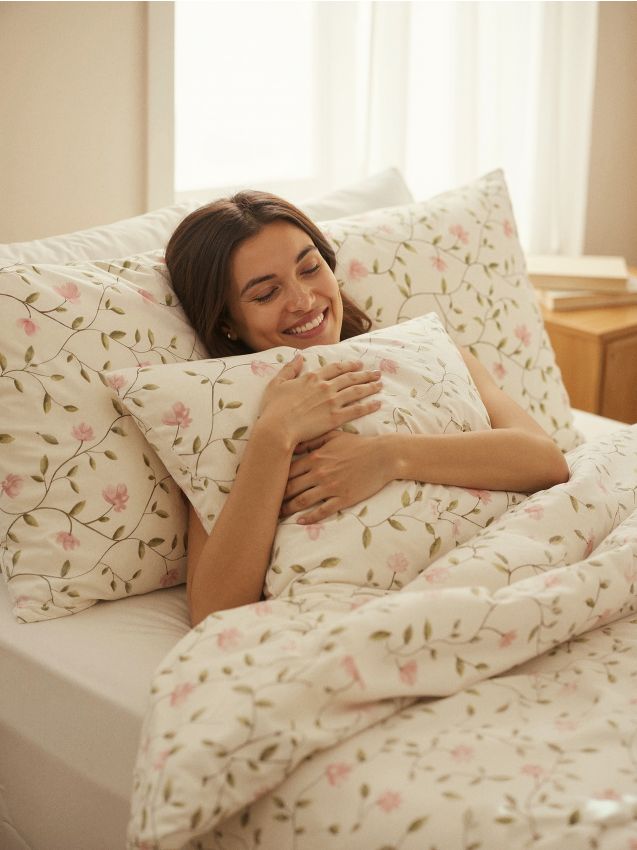 Sinsay - Obliečky na vankúš 2 balenie - krémová