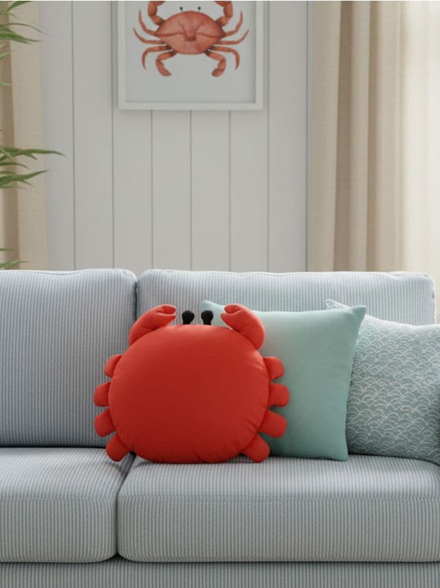 Sinsay - Pernă în formă de crab - oranj-mandarină